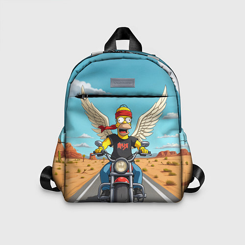 Детский рюкзак Летящий в даль Гомер - Ария / 3D-принт – фото 1