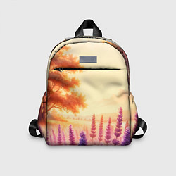 Детский рюкзак Поле цветочное, цвет: 3D-принт