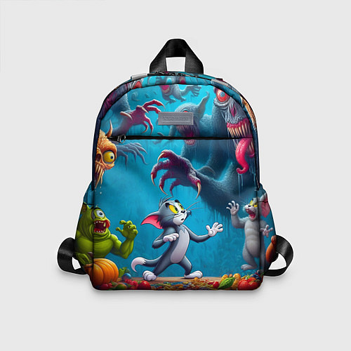 Детский рюкзак Кошмарный сон Тома - нейроарт фантазия / 3D-принт – фото 1