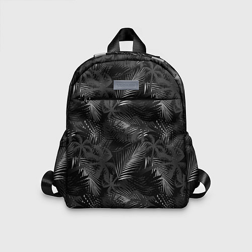 Детский рюкзак Palm black and white / 3D-принт – фото 1