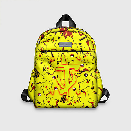 Детский рюкзак Doom x pokemon / 3D-принт – фото 1