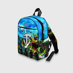 Детский рюкзак Fortnite x doom logo, цвет: 3D-принт — фото 2