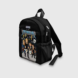 Детский рюкзак Металлика, мультяшный стиль, цвет: 3D-принт — фото 2