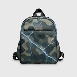 Детский рюкзак Ледяной камуфляж, цвет: 3D-принт