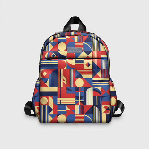 Детский рюкзак Геометрический карнавал / 3D-принт – фото 1