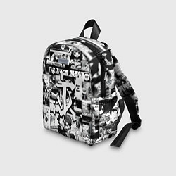 Детский рюкзак Doom anime black, цвет: 3D-принт — фото 2