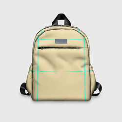 Детский рюкзак Color beige green stripes