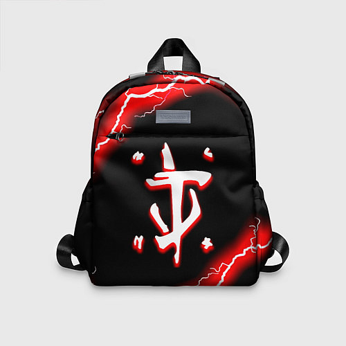 Детский рюкзак Doom красный шторм / 3D-принт – фото 1