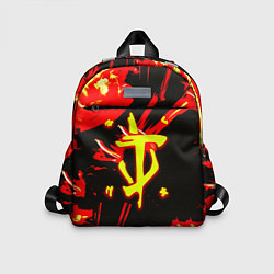 Детский рюкзак Doom огненный