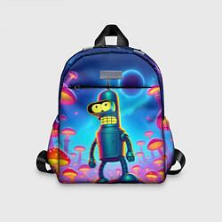 Детский рюкзак Сынишка Бендера в сказочном лесу светящихся грибов