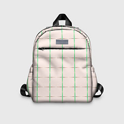Детский рюкзак Color white stripes, цвет: 3D-принт
