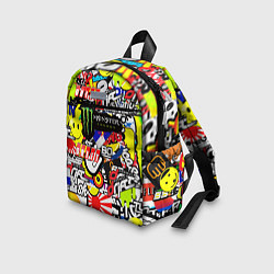 Детский рюкзак Monster energy брендовый стиль, цвет: 3D-принт — фото 2