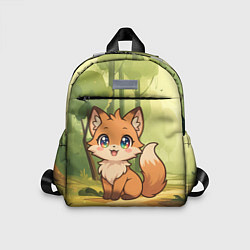 Детский рюкзак Кавайная лисичка - аниме, цвет: 3D-принт