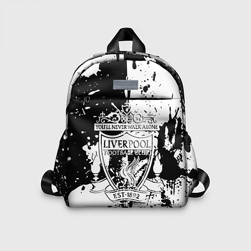 Детский рюкзак Liverpool краски текстура / 3D-принт – фото 1