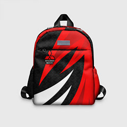 Детский рюкзак Митсубиси - красный спорт, цвет: 3D-принт