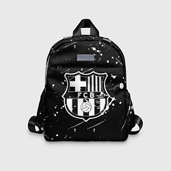 Детский рюкзак Barcelona краски белые, цвет: 3D-принт