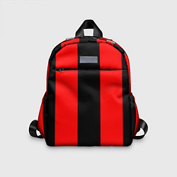 Детский рюкзак Color red and black, цвет: 3D-принт