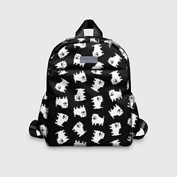 Детский рюкзак Annoying dog pattern - Undertale, цвет: 3D-принт