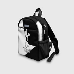 Детский рюкзак Тоттенхэм спорт геометрия, цвет: 3D-принт — фото 2