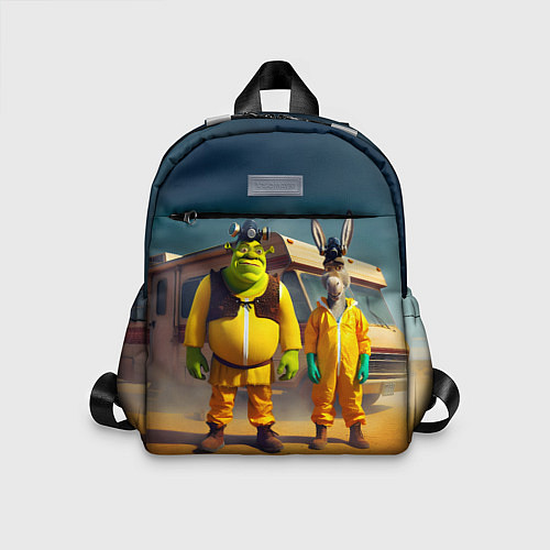 Детский рюкзак Шрек и Данки пустились во все тяжкие / 3D-принт – фото 1
