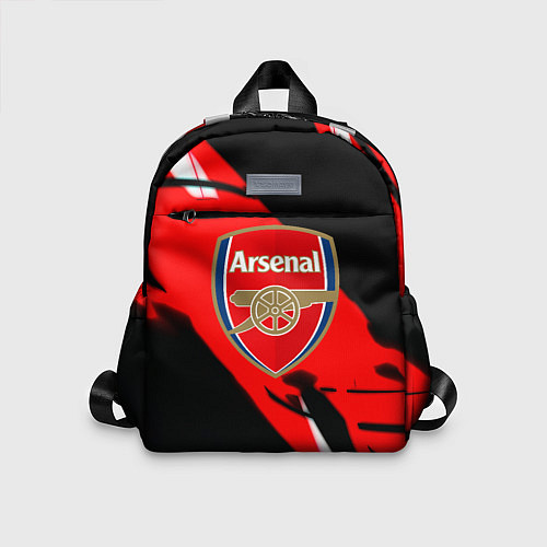 Детский рюкзак Арсенал геометрия полосы краски / 3D-принт – фото 1