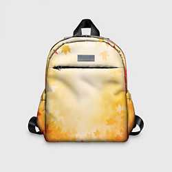 Детский рюкзак Жёлто-красный осенний, цвет: 3D-принт