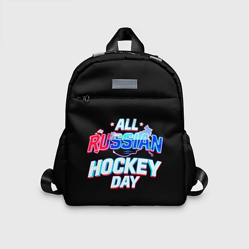 Детский рюкзак Hockey day / 3D-принт – фото 1