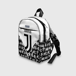 Детский рюкзак Juventus символы китайские, цвет: 3D-принт — фото 2