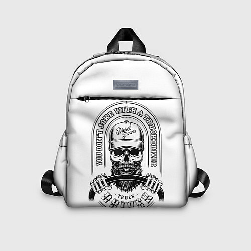 Детский рюкзак Водитель грузовика / 3D-принт – фото 1