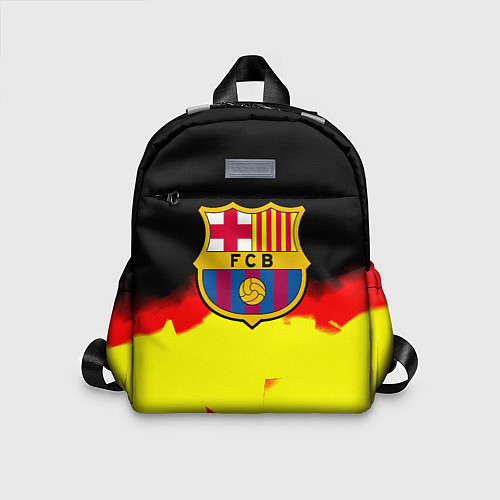 Детский рюкзак Borussia абстракция золото геометрия / 3D-принт – фото 1