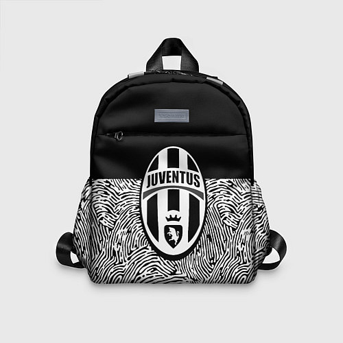 Детский рюкзак Juventus отпечатки текстура / 3D-принт – фото 1
