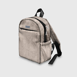 Детский рюкзак Текстура мокрый бетон бежевый, цвет: 3D-принт — фото 2
