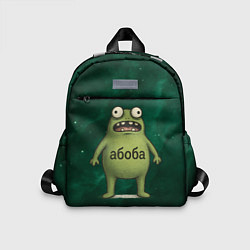 Детский рюкзак Удивленный Абоба, цвет: 3D-принт