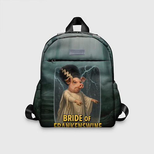 Детский рюкзак Франкенштейн свинья невеста / 3D-принт – фото 1