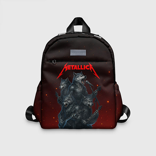 Детский рюкзак Metallica в виде волков / 3D-принт – фото 1