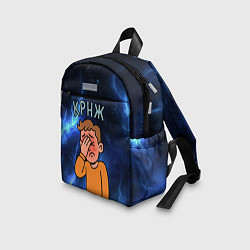 Детский рюкзак Крнж мем кринжа, цвет: 3D-принт — фото 2