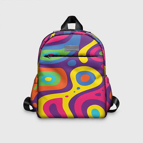 Детский рюкзак Abstract tac / 3D-принт – фото 1