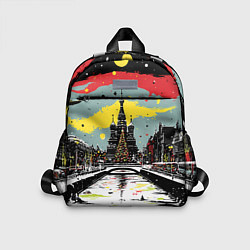Детский рюкзак Праздничная новогодняя Москва, цвет: 3D-принт