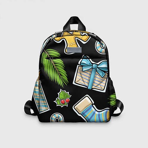 Детский рюкзак Christmas soul / 3D-принт – фото 1