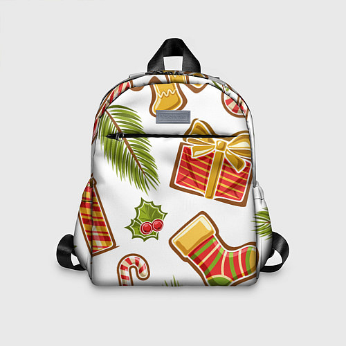 Детский рюкзак Рождественский вайб / 3D-принт – фото 1