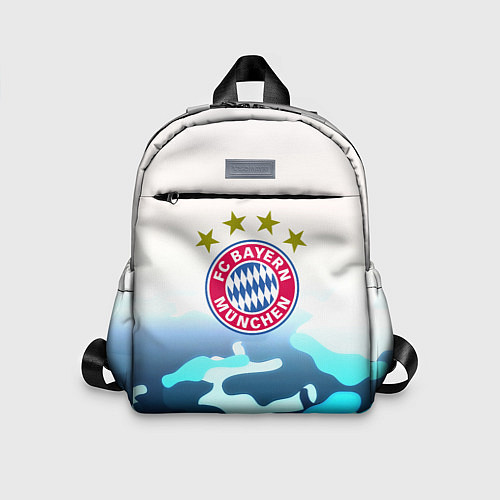 Детский рюкзак Бавария Мюнхен камуфляж / 3D-принт – фото 1