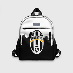 Детский рюкзак Juventus капли красок, цвет: 3D-принт