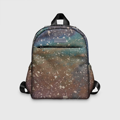 Детский рюкзак Мокрый маслянный асфальт / 3D-принт – фото 1