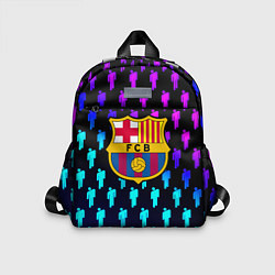 Детский рюкзак Barcelona люди градиент неон