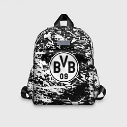 Детский рюкзак Боруссиа белые краски, цвет: 3D-принт