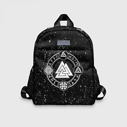 Детский рюкзак Валькнут и символы в круге