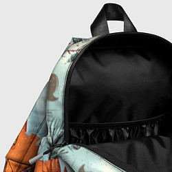 Детский рюкзак Милый новогодний дворик, цвет: 3D-принт — фото 2