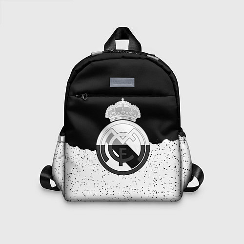Детский рюкзак Реал Мадрид лого ночь текстура / 3D-принт – фото 1