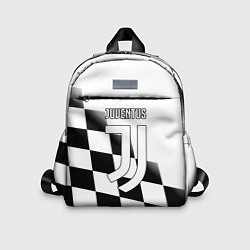Детский рюкзак Ювентус клетка краски, цвет: 3D-принт