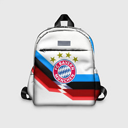 Детский рюкзак Бавария Мюнхен геометрия спорт, цвет: 3D-принт